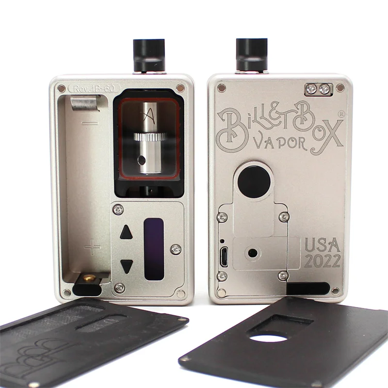 

2022 Newest colour SXK Billet Box V4 60w Mod Kit BB DNA 60w Mod with USB port rev.4 Device with Nautilus Coils Adaptor Vape Kit