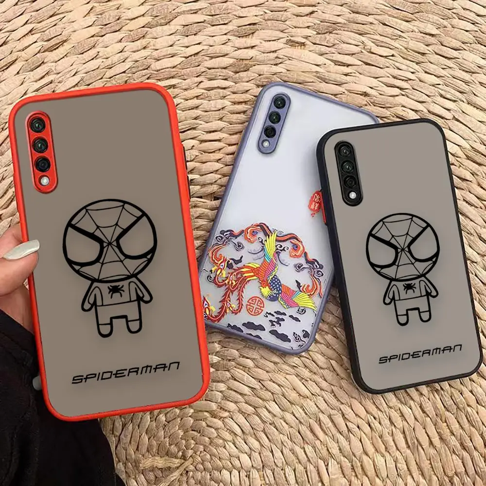 

Matte Case For Honor 30 30S 50 70 8X 9A 9X X10 Funda MAX X9 X8 X7 Y60 Y6S Y8P Y9 5G PRO 2019 Case Para Cartoon Cute Marvel Hero