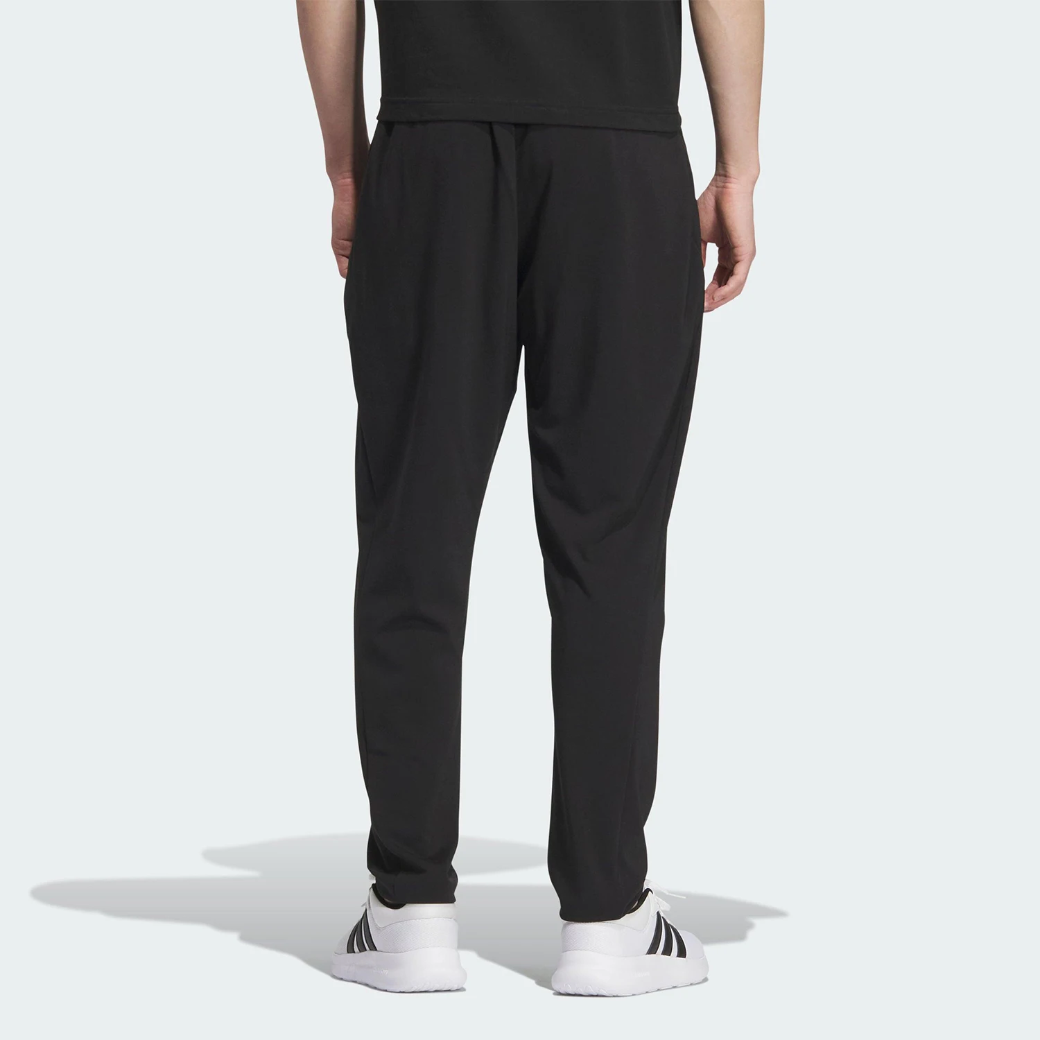 Фото Оригинальные мужские трикотажные простые брюки Adidas WUZONG LIANG PT, модель KC5830 №2