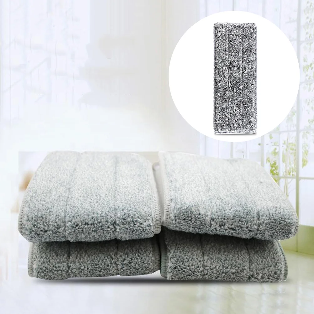 

10 Pcs Scrubber Mop Pads Floor Cleaning Head Wet Dry Microfiber Steam Cleaner Cloths Steammop Mops