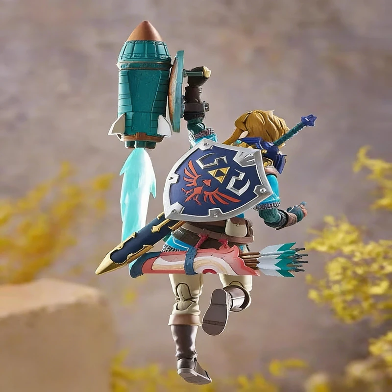 Фото В наличии: Фигурка Figma 626 Link Deluxe из The Legend of Zelda: Tears of the Kingdom, а также фигурки из Breath of the Wild, аниме-фигурки, игрушки. №2