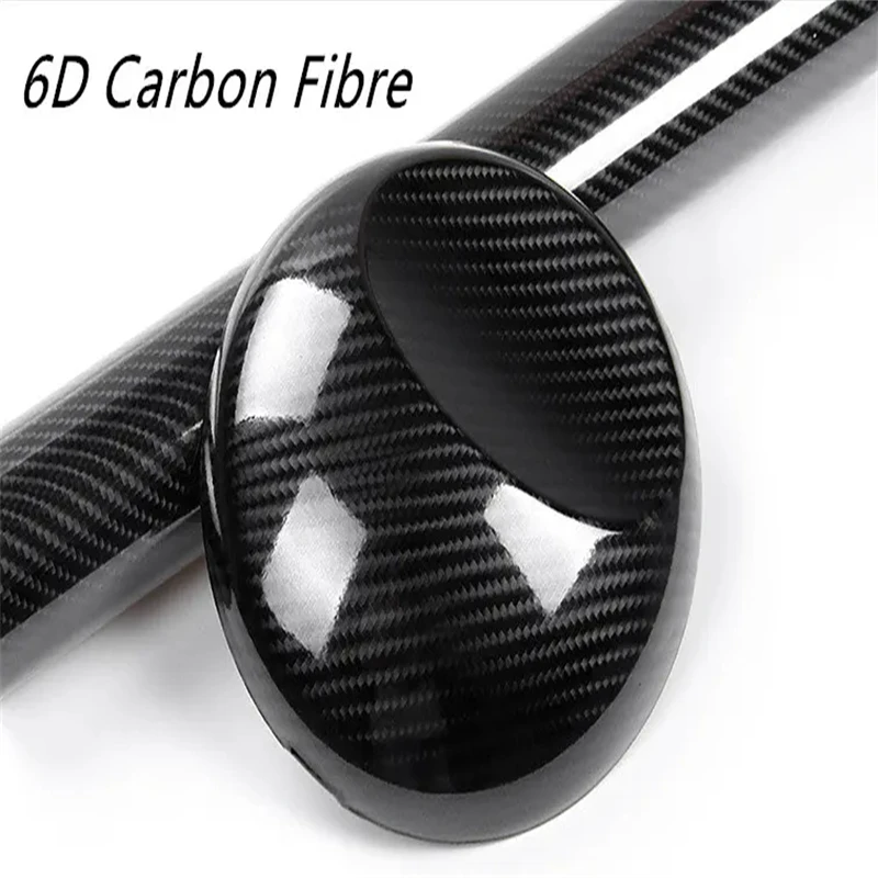 

6D Самоклеящаяся Виниловая Пленка Для Автомобиля Под Углеродное Волокно, Черная Глянцевая Защитная Пленка С Воздушными Пузырь...