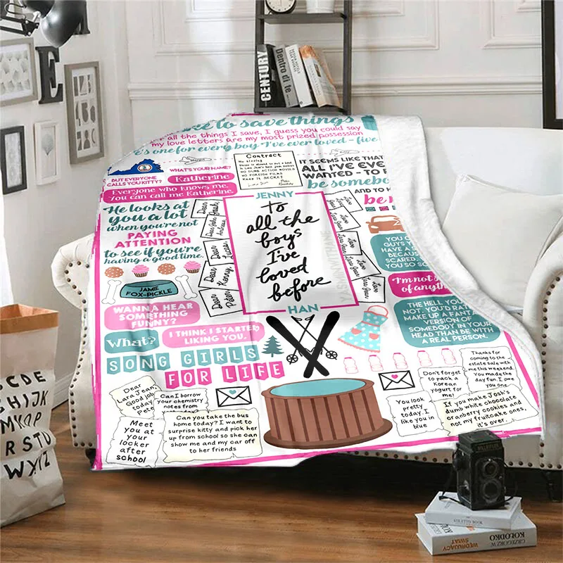 

How I Met Your Mother number Blanket Throw Friends Tv Show Soft Blanket Dust Cover Sofa Bed Blankets for Adults Home Decotation