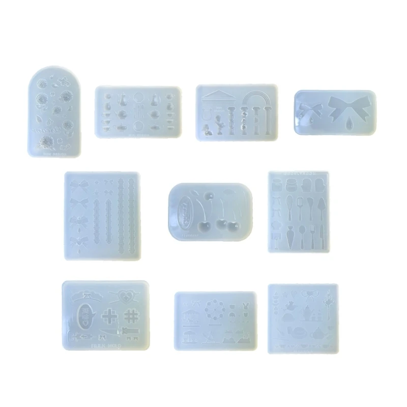 Антипригарные силиконовые формы для помадки легкого приготовления десертов