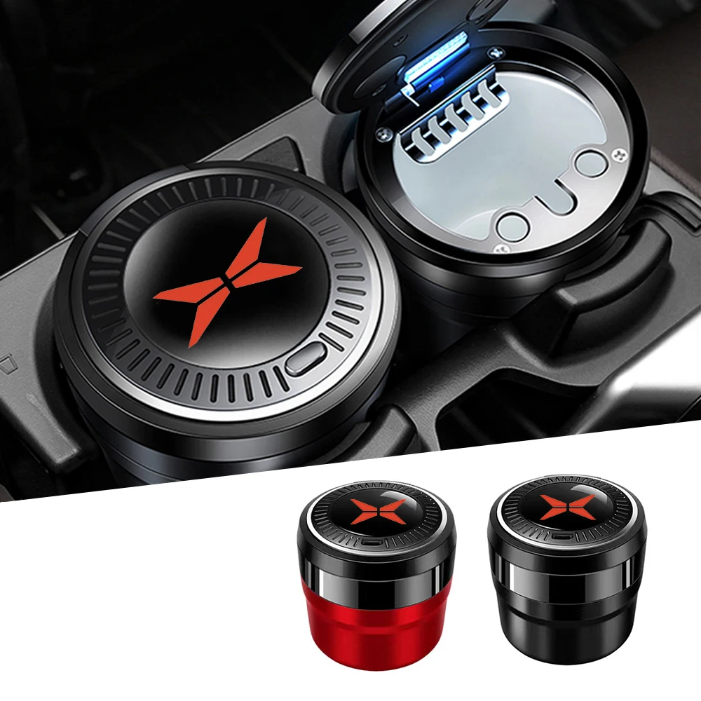 

Car Cigarette Ashtray Cup Portable LED Smoke Car Ashtray Smoke Remover for Xpeng P7 G3 G3i G9 P5 X2 N5 F30 H93 Beta accessories