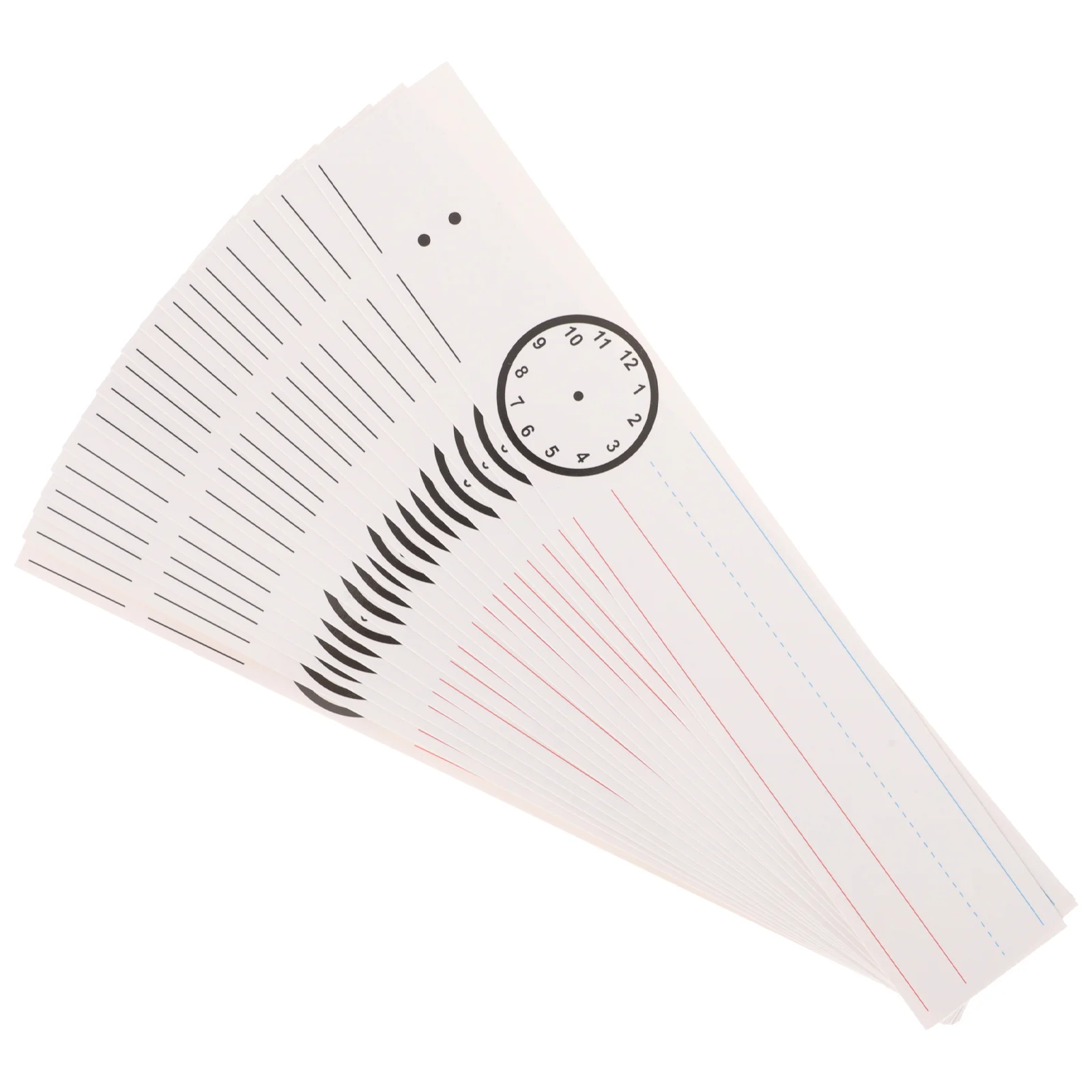 

Бумажные полоски для школьников, 18 листов