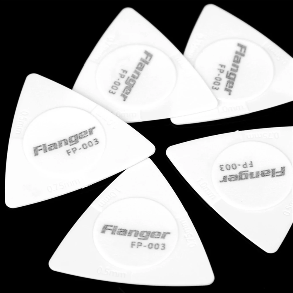

10 шт. Flanger, треугольные электрические флектры 1,0 мм, 0,75 мм, 0,5 мм, АБС, Нескользящие, легкие, гладкие