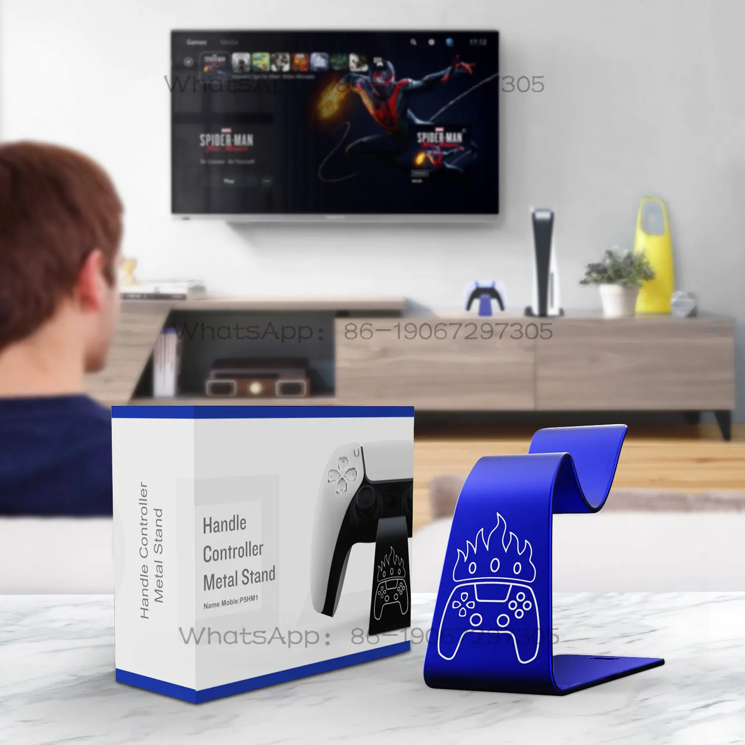 Фото Высококачественная подставка для геймпада, держатель для игровых контроллеров, демонстрационный стенд №3