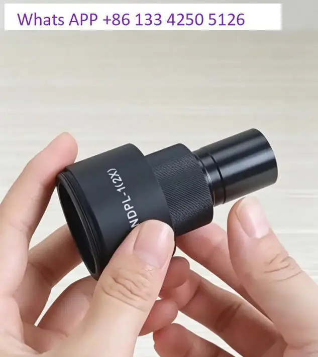 Фото (NDPL-1) Интерфейс для микроскопа с креплением для цифровой камеры DSLR, 2-кратная HD-камера, регулируемый окуляр в комплекте №2