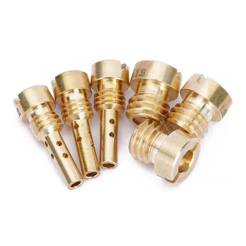 

6 шт./компл. для Harley Dyna Touring 1988-2016 мотоциклетный карбюраторный комплект, включая основные форсунки и пилотные форсунки для Softail 1988-2017