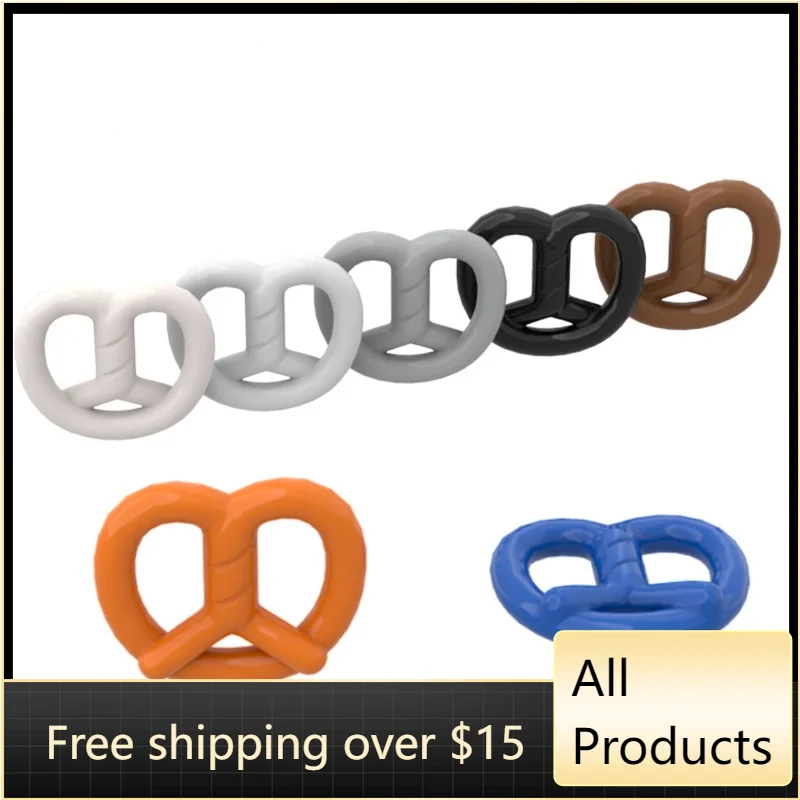 

10PCS High-Tech Assemble Particle 10170 Butterfly Pastry Doughnut Building Blocks Kit Replaceable Part Toys For Children Gifts