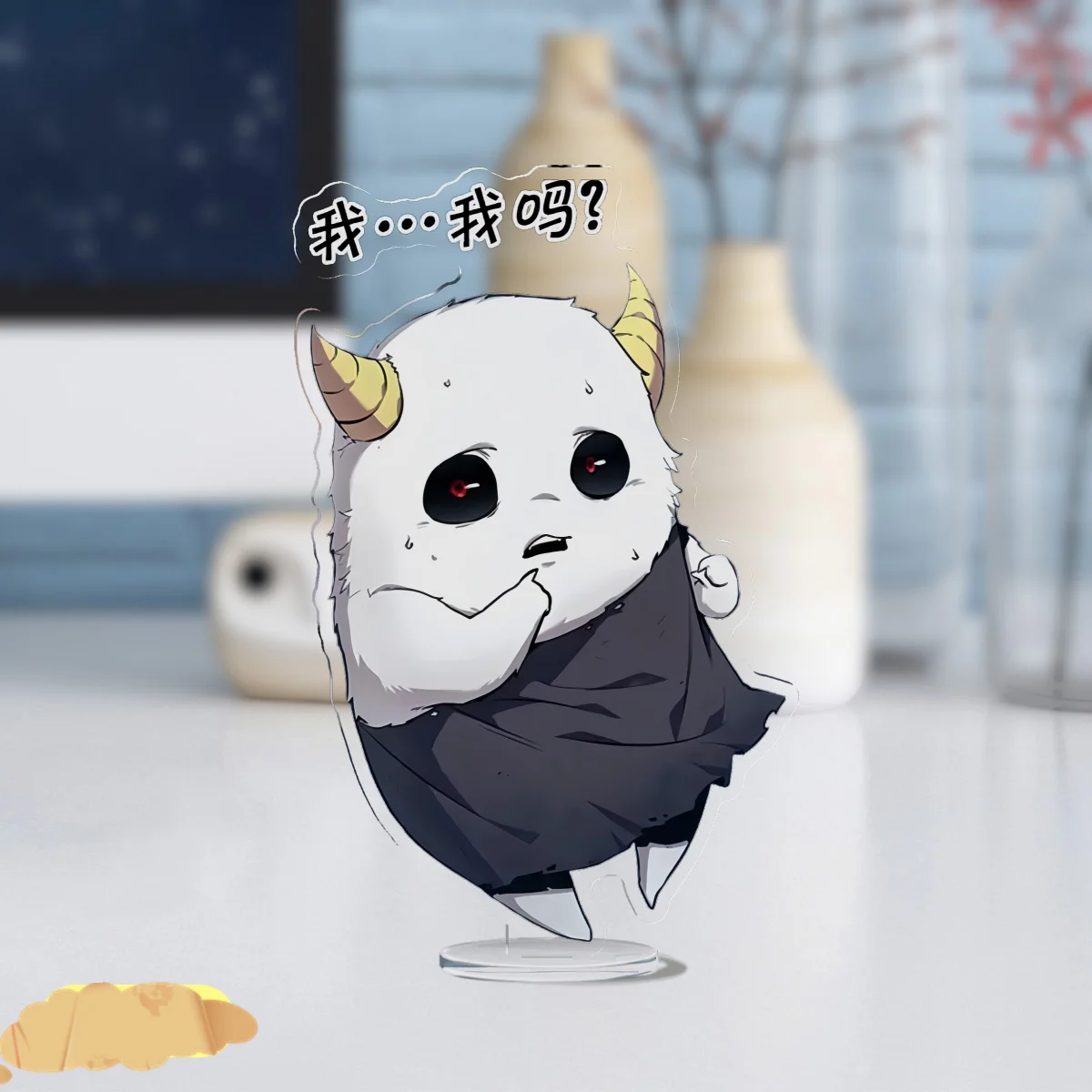 Брелок для ключей женщин модная подставка из акрила с читателем точки зрения