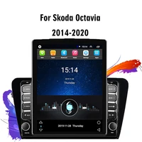for skoda octavia 2014 2020 9 7 tesla screen car multimedia player gps navigator 4g carplay android autoradio stereo head unit