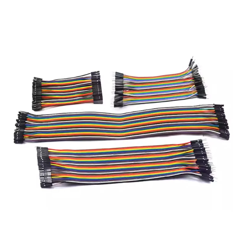 Кабель Dupont гнездо-гнездо штекер-гнездо штекер-штекер цветная Планка 40P