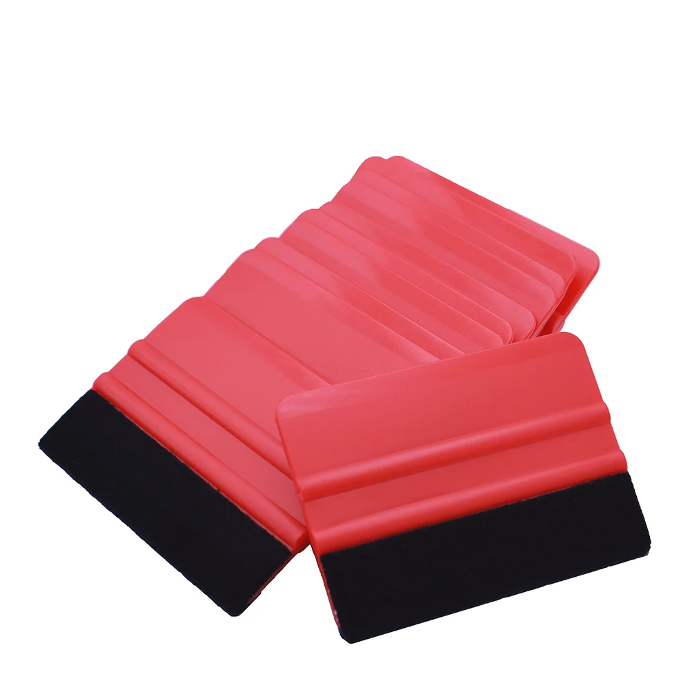 

TOFAR 10 шт. виниловые инструменты для установки, скребок с войлочными краями, наклейка для обертывания автомобиля, тонирующая пленка для окон, инструмент для сглаживания карт, скребок, шпатель