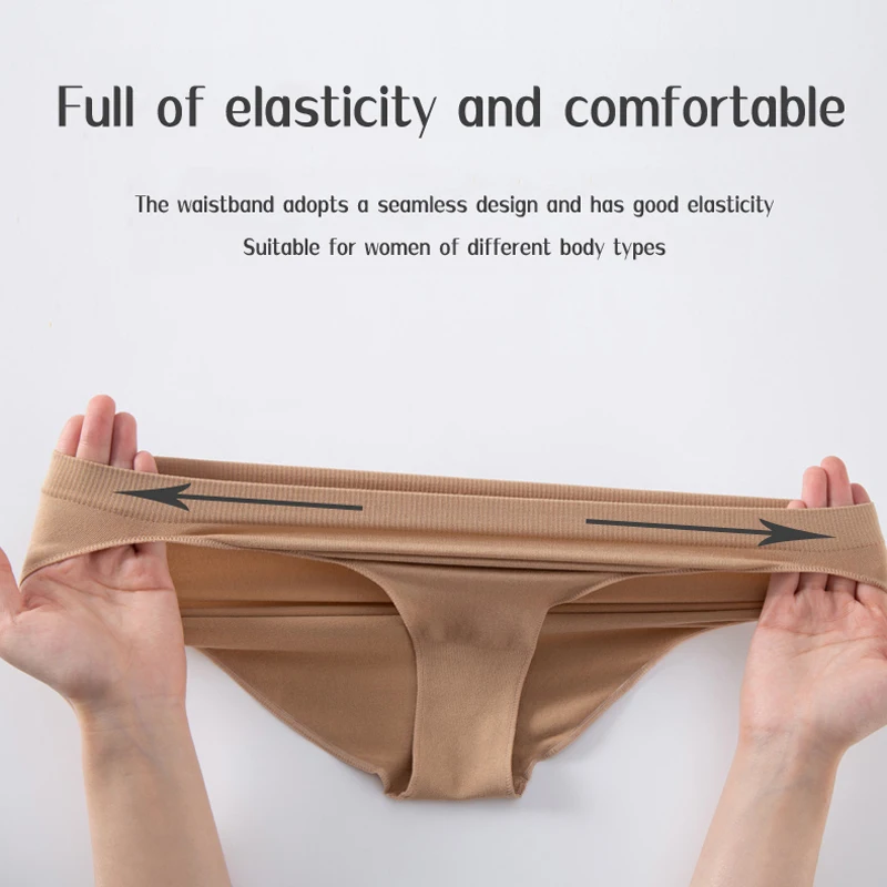 Сексуальное женское нижнее белье из нейлона и спандекса Трусики с высокой вилкой