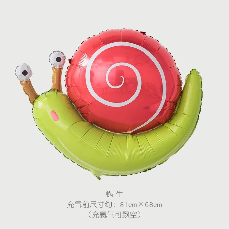 

Воздушный шар фольгированный корова улитка