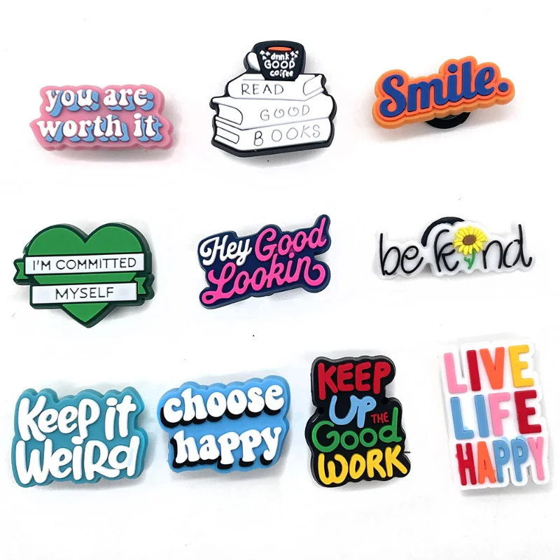 9-20Pc/Set Shoe Charms For Diversified Patterns Cute Shoe Charms Leaf Pvc Accessories Fit Clogs Sandals Decorate Adult Gifts