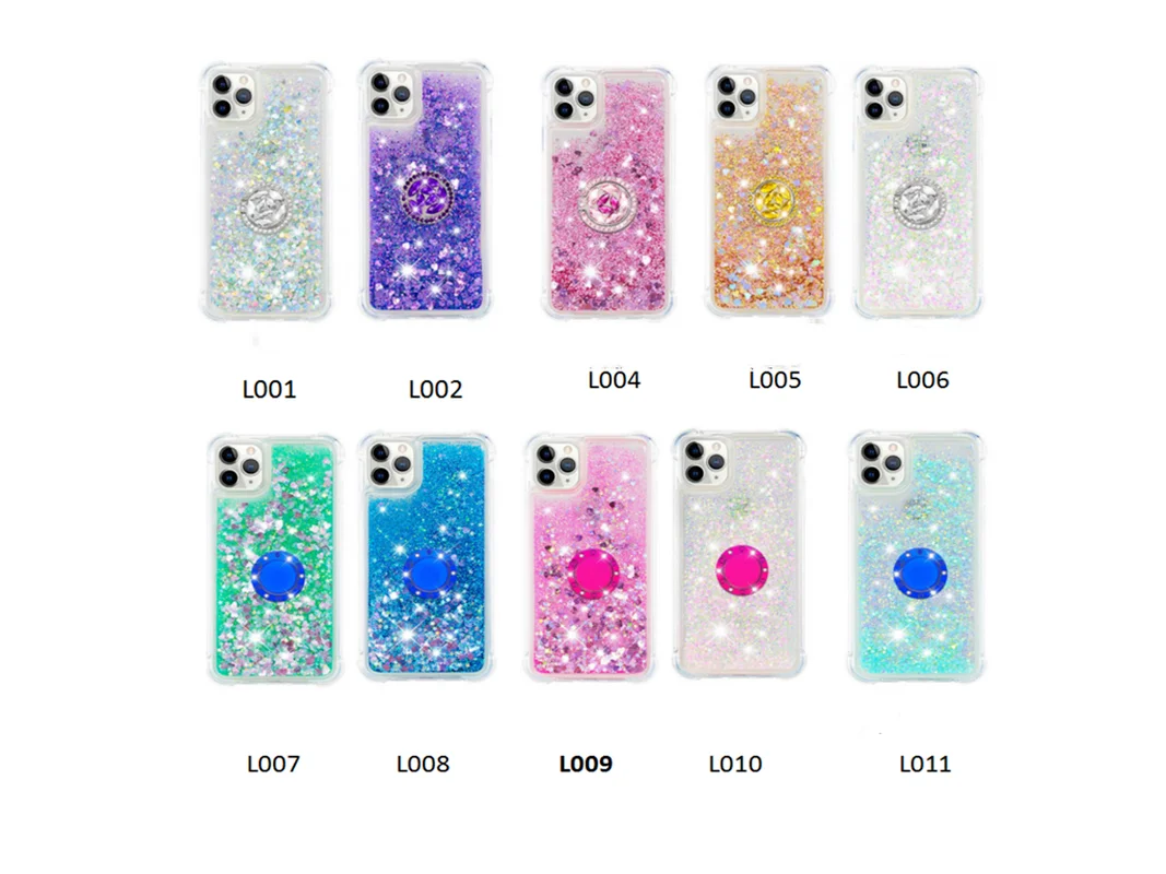 car holder ring cover liquid dynamic quicksand glitter phone case for motorola moto g30 g10 e7 stylus power play g9 e6 plus capa free global shipping