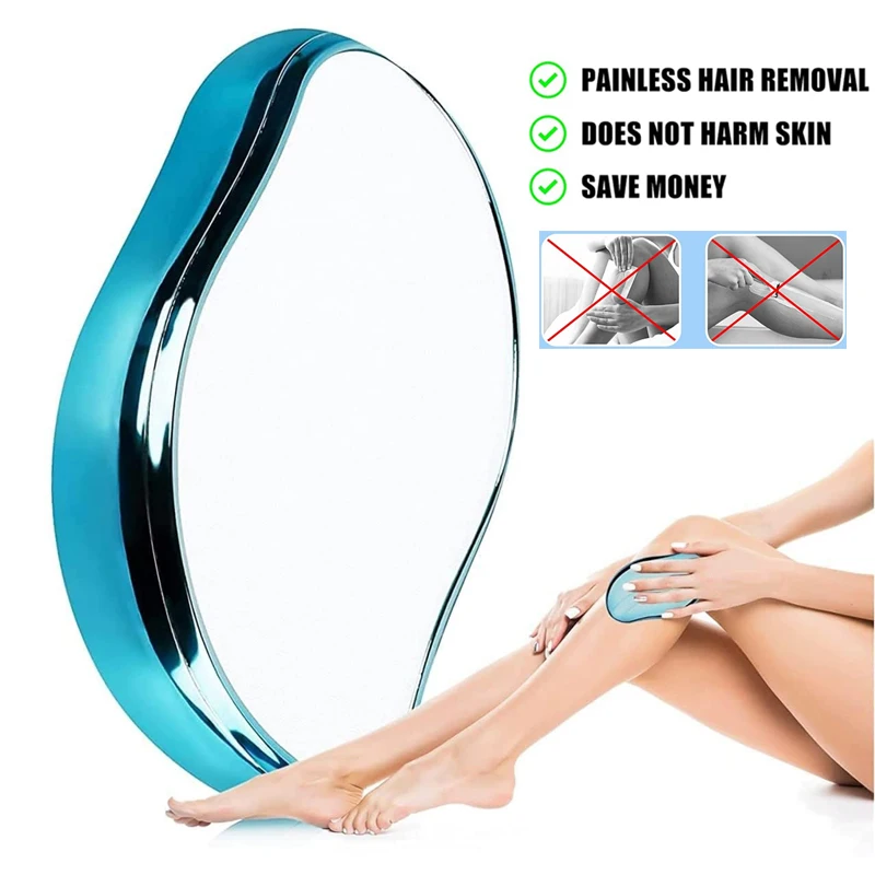 

Nano Painless Epilator Crystal Hair Remover Eraser Professional Physical Safe Body Exfoliating Mild Hair Removal Cleaning Tool