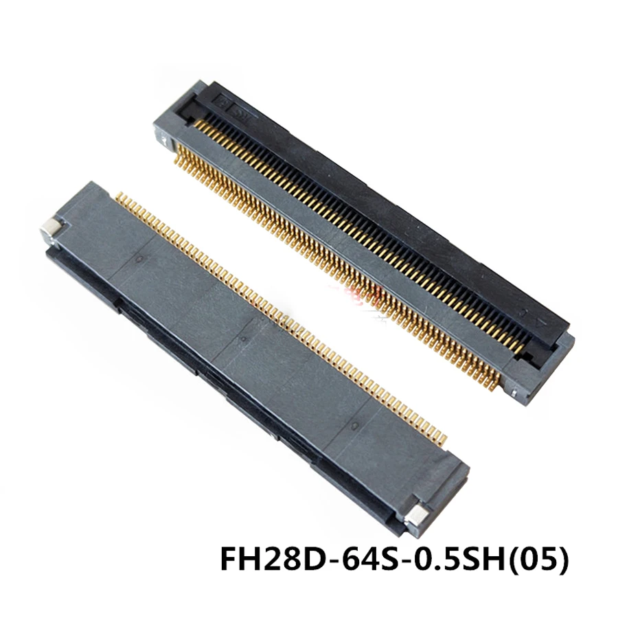

10 шт./лот FH28D-64S-0.5SH 0,5 мм FPC/FFC SMT Jack/Socket Connector H = 2,5 мм раскладушка нижний контакт 64P/64PIN
