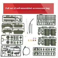 tanks decoration accessories package self assembly uv sticker paste car surface oil barrel decoration diy personality model toy