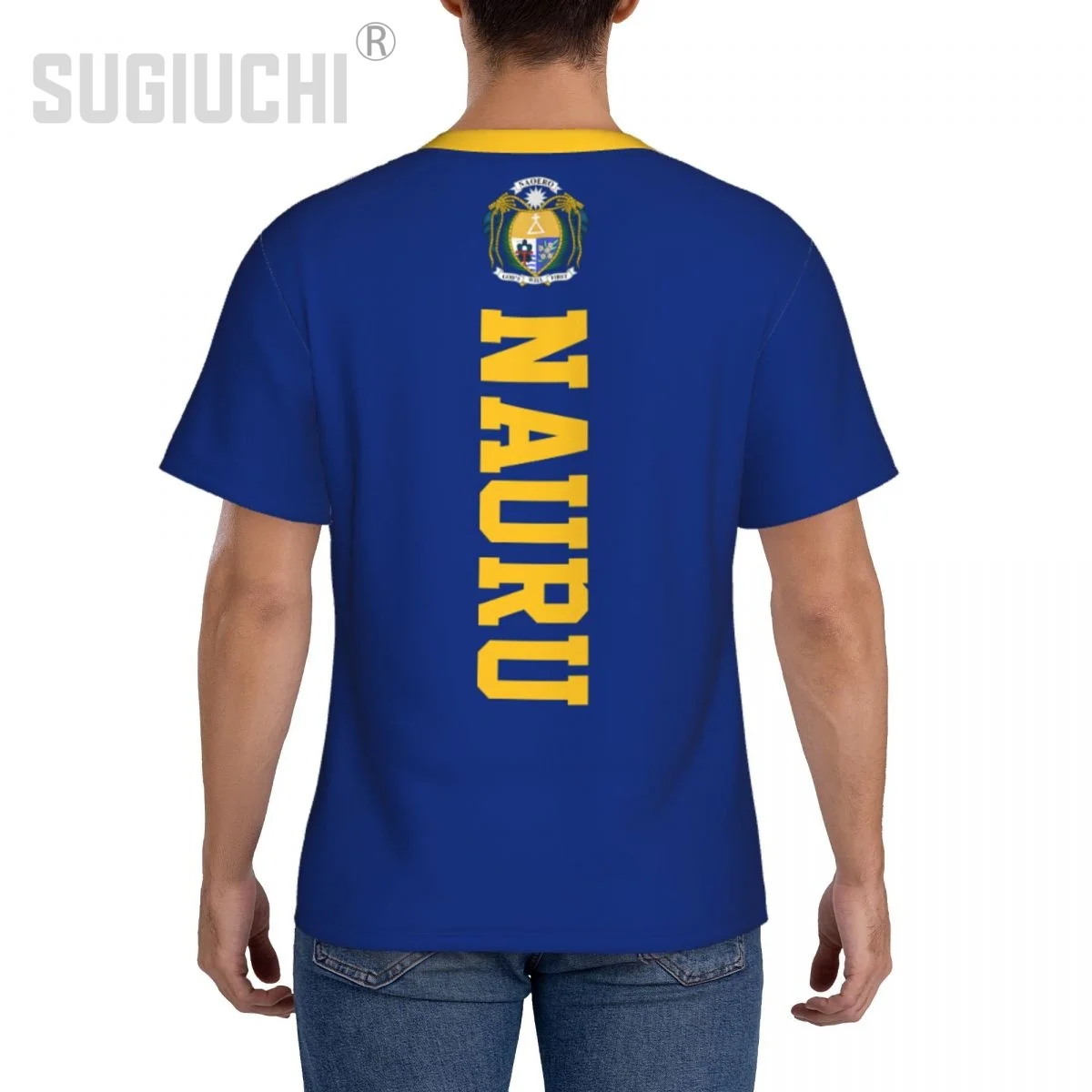 Облегающая спортивная футболка Nauru Flag Nauruan 3D для мужчин и женщин футболки