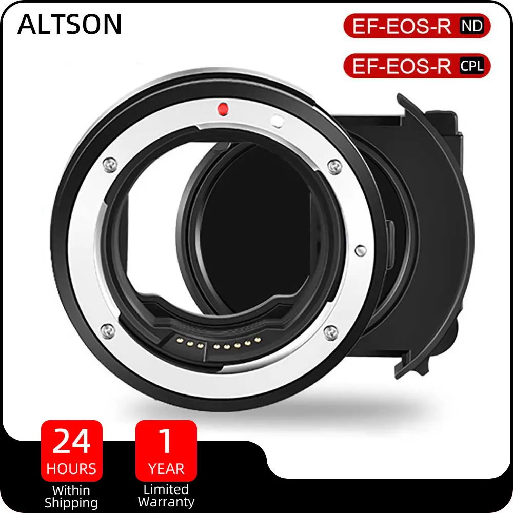 

ALTSON EF-EOS M Adapter Ring ND Filter Dimming for Canon EF/EF-S Mount To Canon R Micro Single Camera Ring EF To RF Adapter