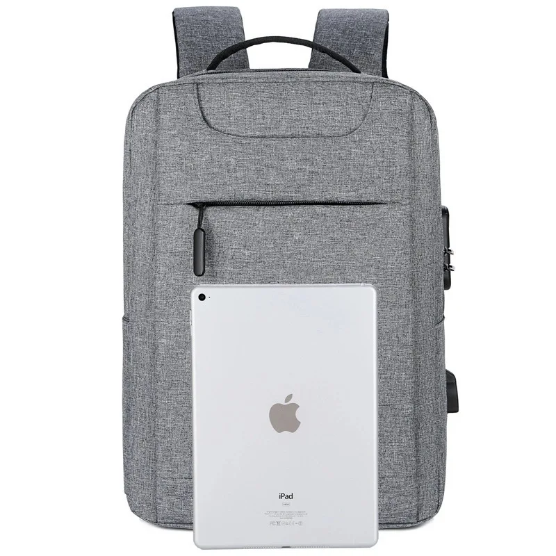 Laptop bag business simple travel backpack large capacity multifunctional backpack men fashion school bag