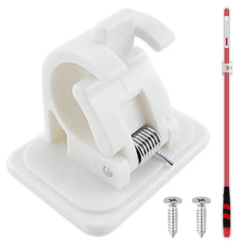 

Fishing Rod Rack Portable Fishing Rod Holder Clip Wall Mounted Pole Storage Rack Portable Fishing Rod Storage Fishing