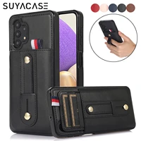 pull leather case for samsung galaxy a73 a53 a33 a13 a72 a52 a42 a32 a22 a12 stand holder wallet card protection phone bag cover