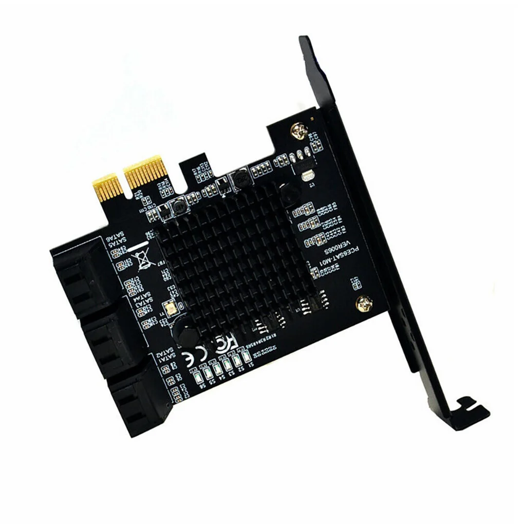 

Плата расширения PCI-E-SATA, 6 портов, 6 Гбит/с