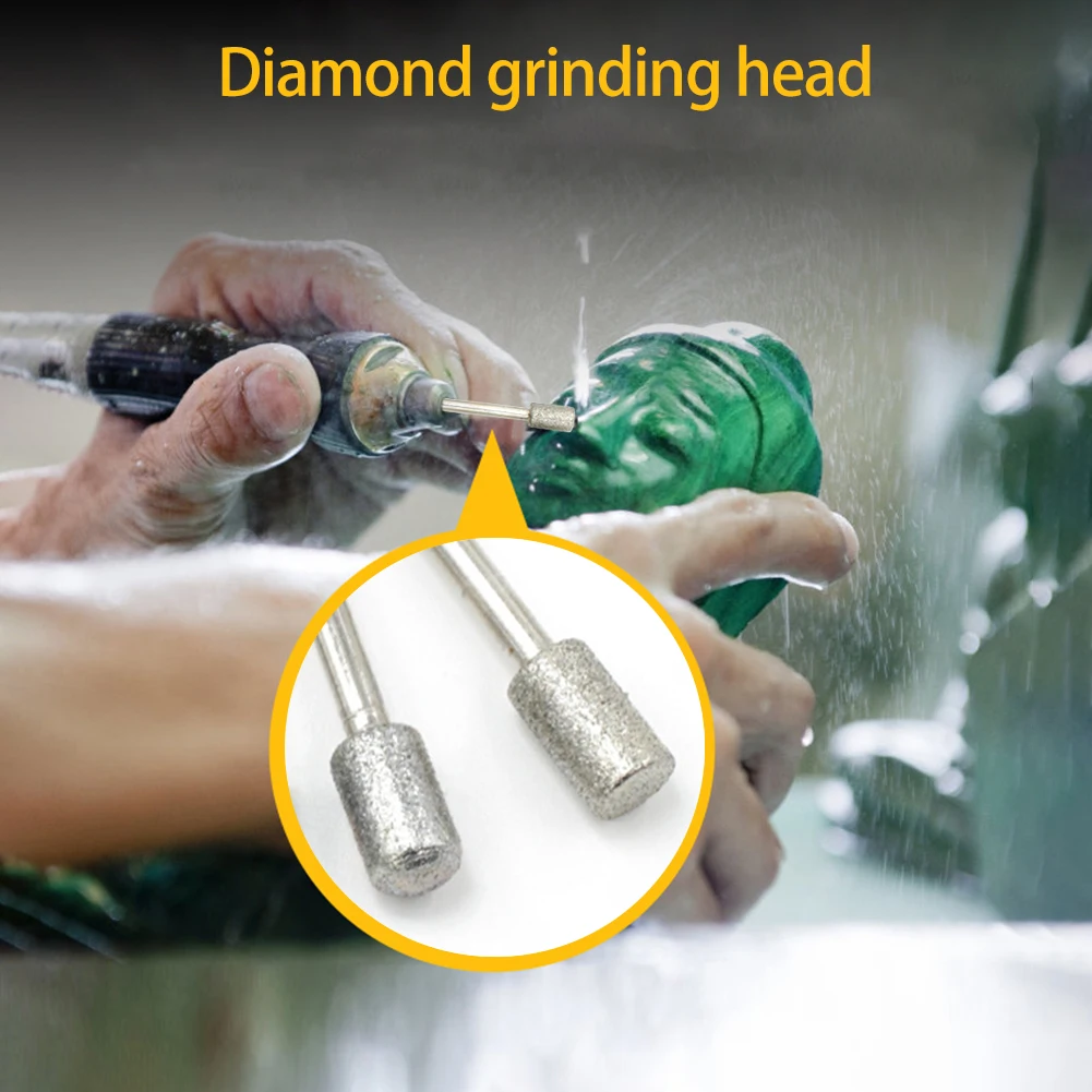 

Diamond Point Burr Bits Head Shank Grinding Needle Carving Polishing Set Concrete Granite Stone Ceramics Tools 20pcs