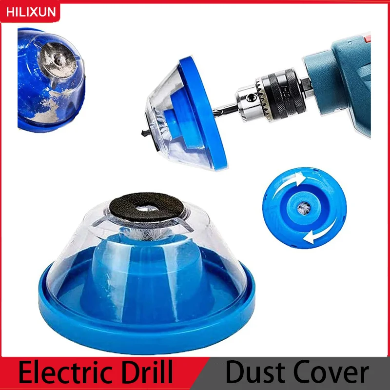 

Electric Drill Dust Collector Catcher Attachment Debris Box Fits Most Drills Diameter 4-10MM Must Have Drilling Accessory