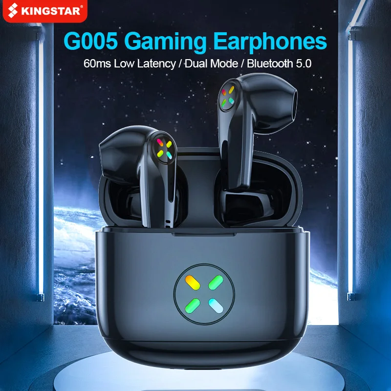 

TWS-наушники KINGSTAR с поддержкой Bluetooth и двумя микрофонами