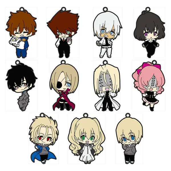 Blood Blockade Battlefront аниме фигурки Леонардо брелки акриловые брелоки Klaus V Reinherz Zapp Renfro