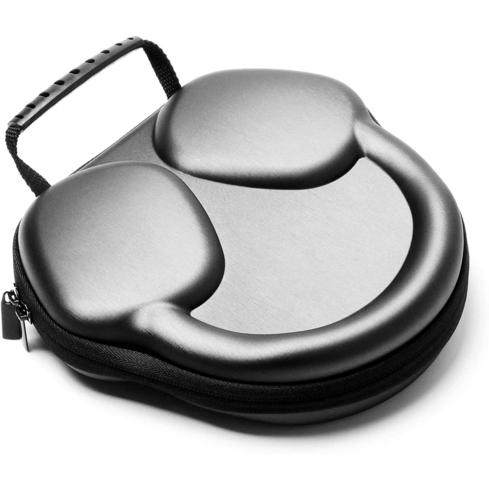 

Hard EVA Earphone Carrying Case Waterproof Storage Bag Protection Handbag for Apple Airpods Max Earphones(Gray Black)
