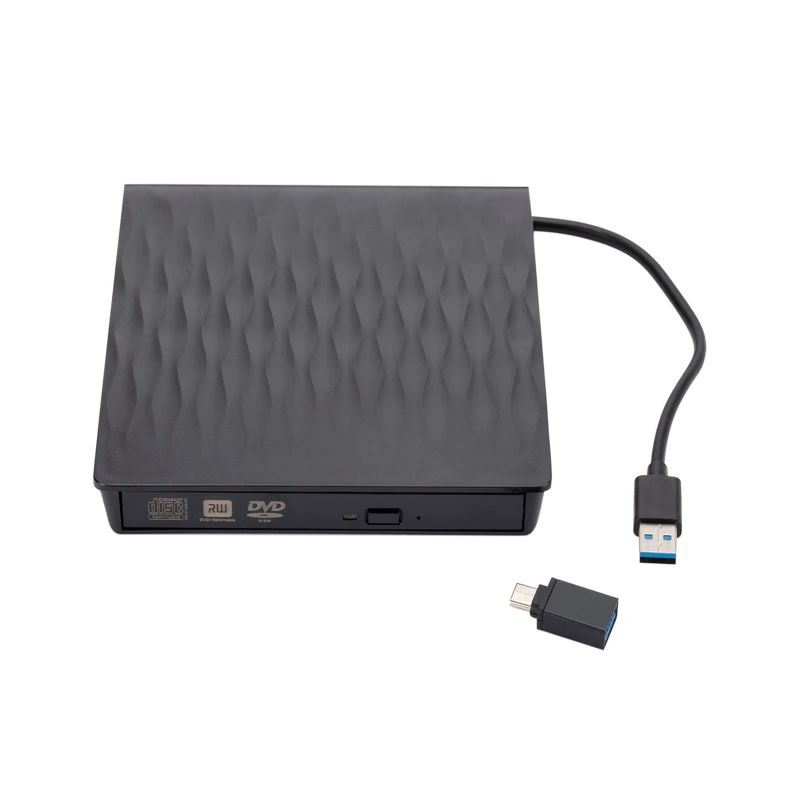 

High-Speed USB3.0 DVD Drive Portable Ultra-thin DVD+RW Burner Player External