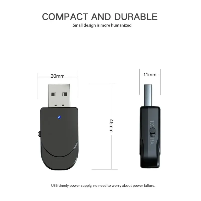 KN330 3в1 USB EDR Bluetooth 5.0 Передатчик Приемник Адаптер Dongle 3,5 мм AUX RCA для ТВ ПК Наушники Домашняя Стерео Автомобиль HIFI (art.: 3920d32c8bc35) - 3920d32c8bc35