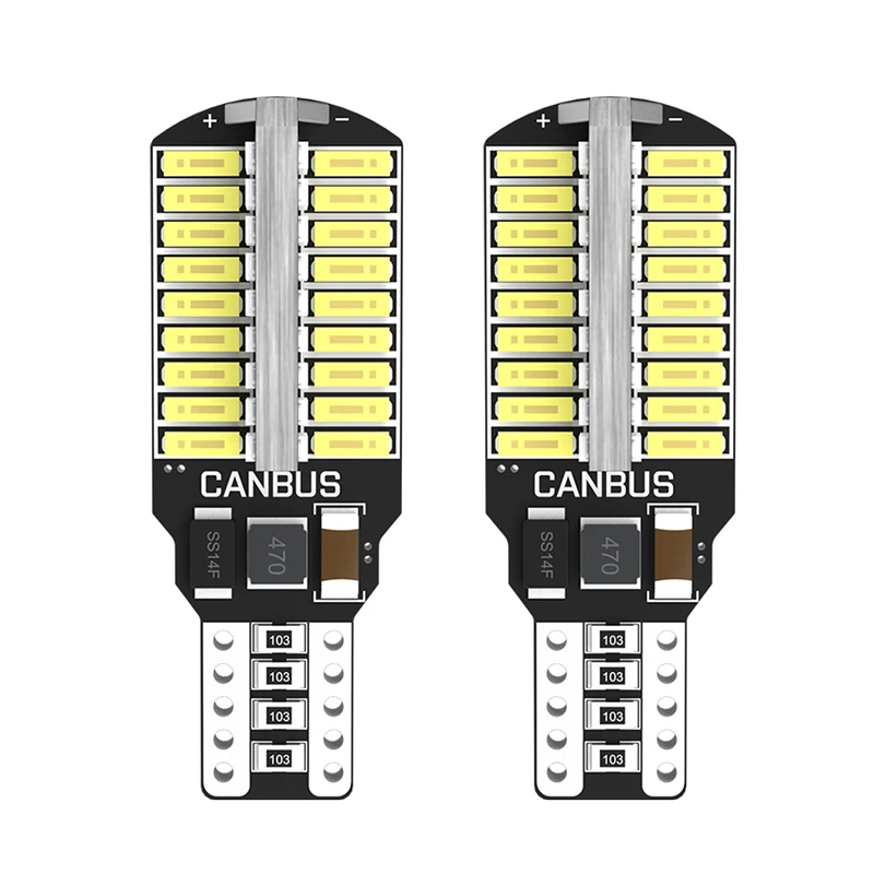 

2 шт., светодиодные лампы T15 W16W Canbus 920 921 912