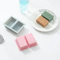 13 10cm square cake mold chocolate mousse cake bread silicone mold diy rectangular soap mold kitchen baking supplies