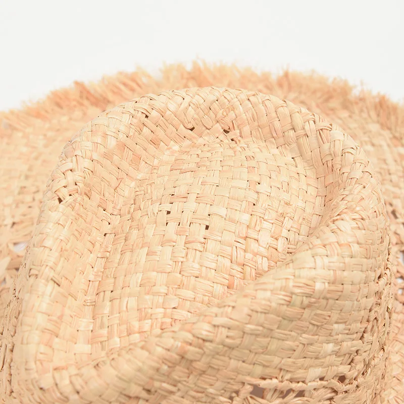 Женская солнцезащитная шляпа ручной работы