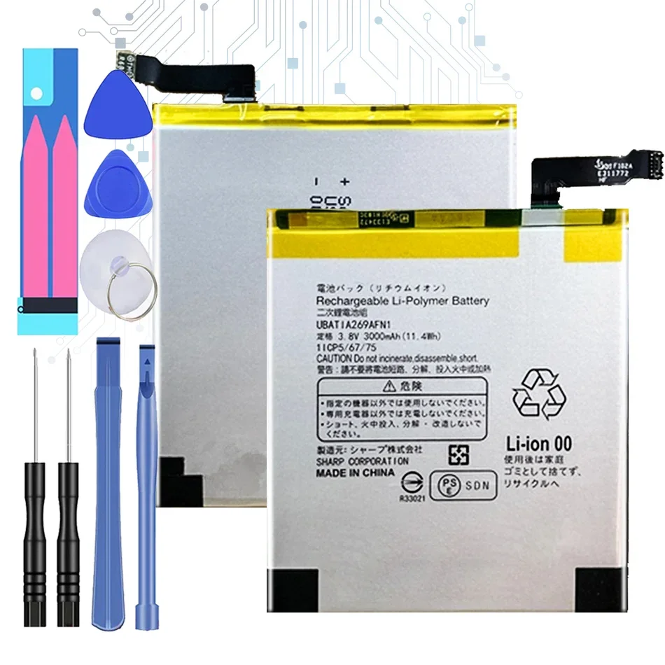Аккумулятор для Sharp Aquos Zeta SH-04H Xx3 SHV34 506SH AQUOS P1 P1X 3000 мАч