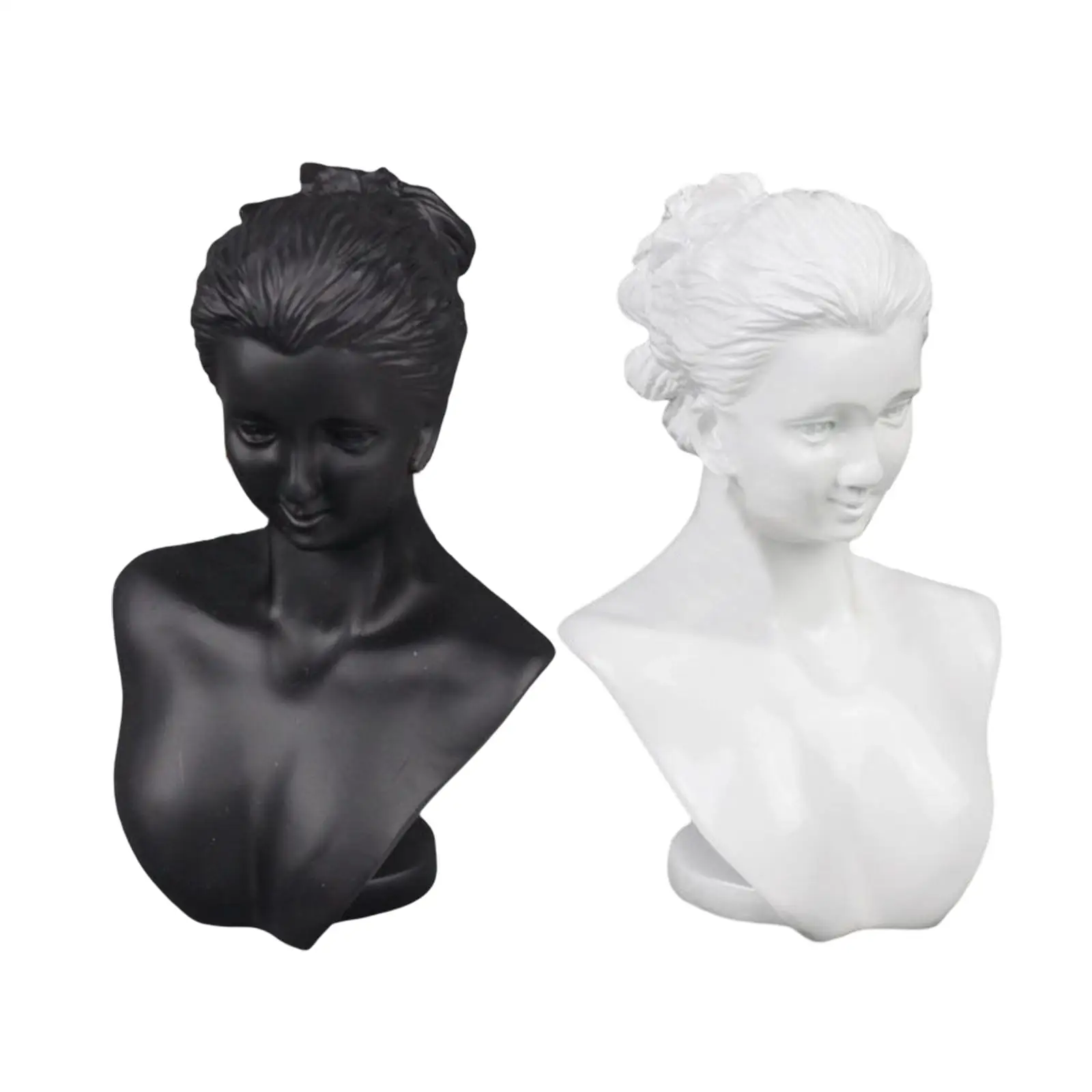 

Necklace Jewelry Display Bust Model Bust Decor for living Room Home