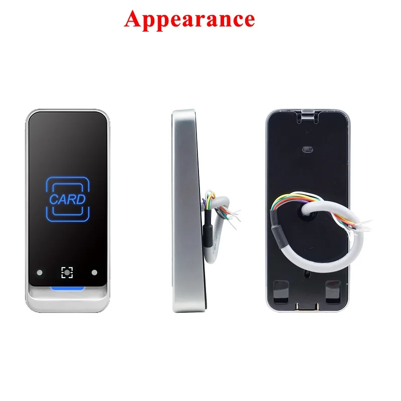 QR Wiegand и RS485 ID ведомый считыватель прочный водонепроницаемый металлический