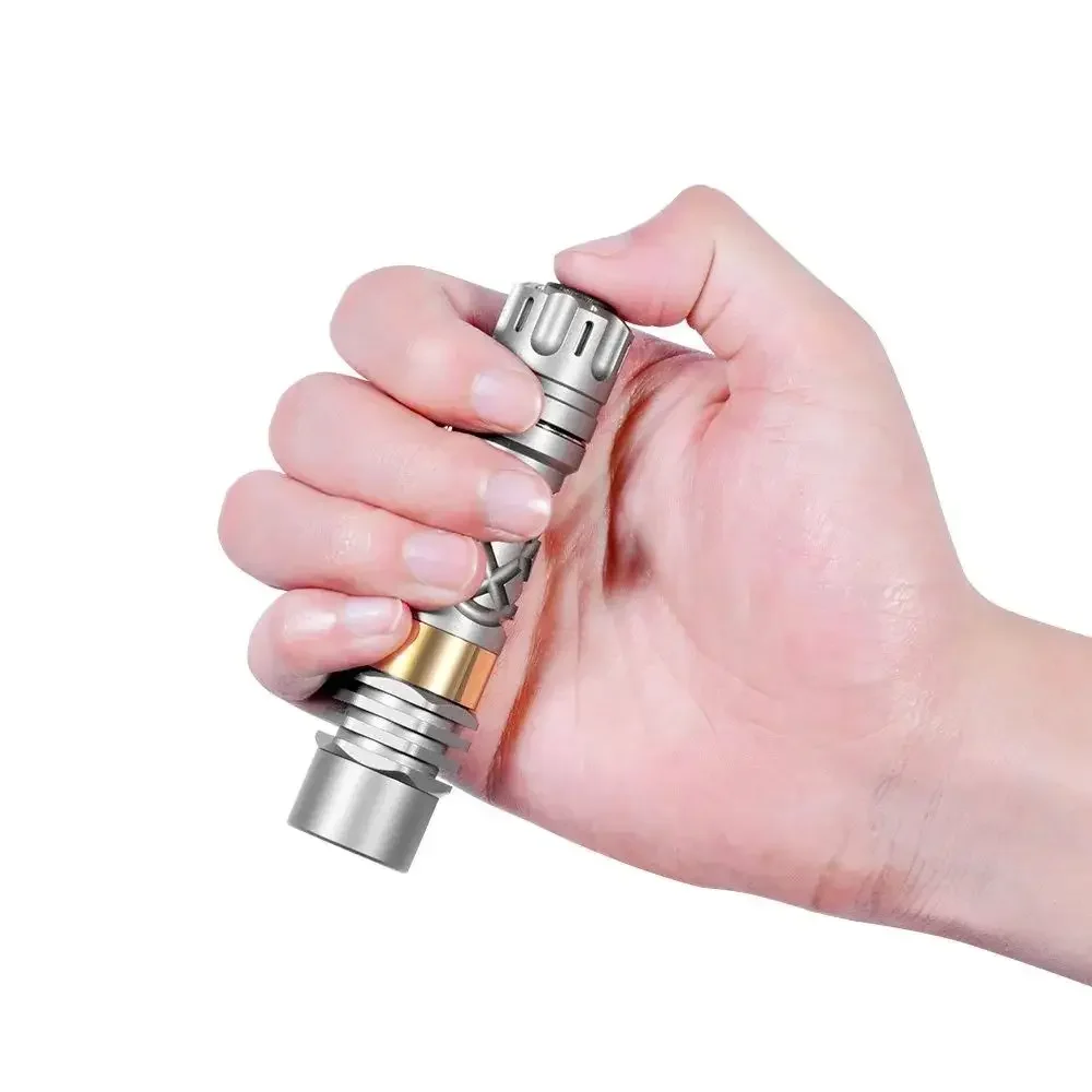 Lumintop Antman Titanium 700-метровый мини-белый фонарик 14500 ячеек lep Torch