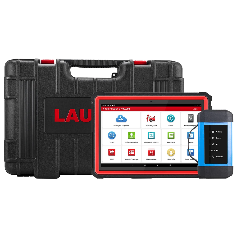 

Launch X431 Auto Diagnostic Tool with HD3 Heavy Duty Module Work on Cars and Trucks Launch X-431 PRO3S+