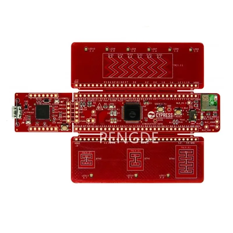 CY8CKIT-149 PSoC 4100S Plus CY8C4147Z1 Новая макетная плата CapSense