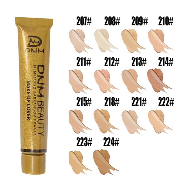 

Full Skin Concealer Foundation Cream Face Waterproof Professional Blemish Cover Dark Spot Tattoo Contour Makeup Liquid Cosmetic