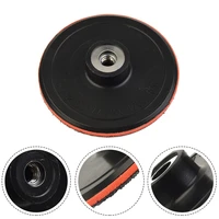 1pc 3 4 5 self adhesive polishing pad sandpaper polishing disc for electric polisher tools m10m14 adapter angle grinders